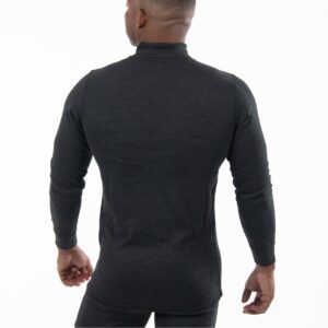 Man wearing Seraphina Safety's Men's Flame Resistant FR Tech™ Cool Down Active Long Sleeve Shirt