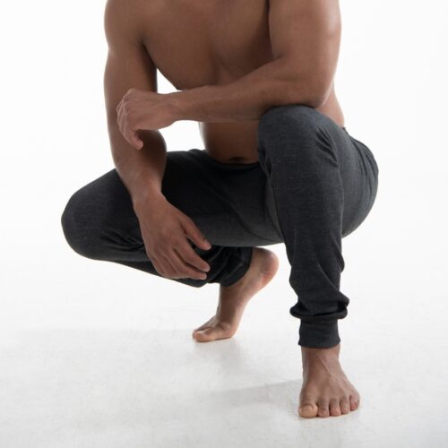 Man wearing Seraphina Safety's Men's Flame Resistant FR Tech™ Cool Down Legging